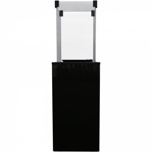 Kratki PATIO/M/G31/37MBAR/CZ - черное стекло, с ручным управлением