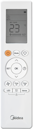 Midea MCD1-24HRN1-Q/MOX431U-24HN1-LQ/T-MBQ4-04A1