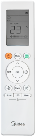 Midea MCBU-18HRFN8/MOX430-18HFN8-QC4GW