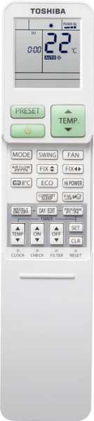 Toshiba High-wall RAV-GM1101KRTP-E/RAV-GP1101AT8-E